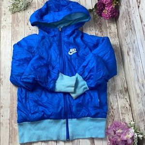 Nike girls blue jacket size L